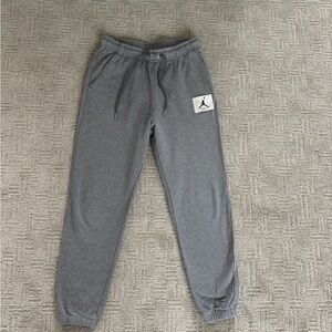 Jordan Gray Sweatpants joggers Men size M